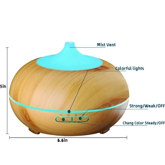 Oline Essential Oil Diffuser-Set of 2 - Picture 11 of 11